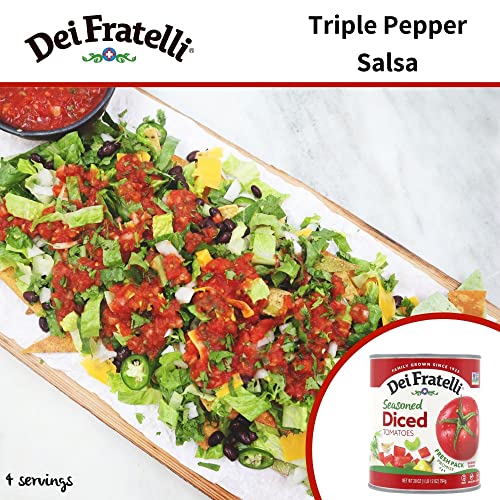 Dei Fratelli Seasoned Diced Tomatoes - All Natural - 5Th Generat