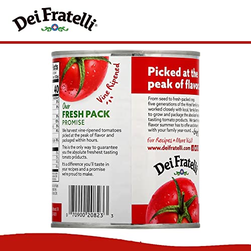 Dei Fratelli Seasoned Diced Tomatoes - All Natural - 5Th Generat
