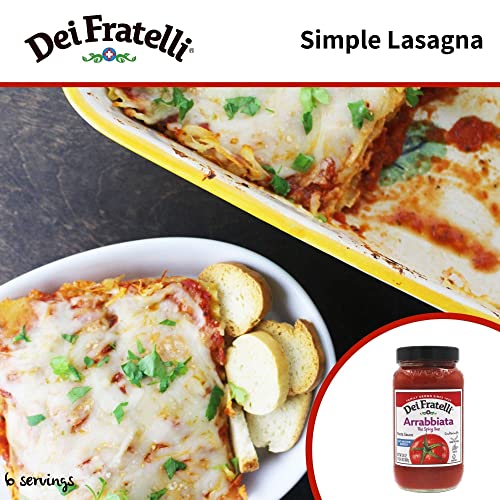 Dei Fratelli Arrabbiata Spicy Pasta Sauce –Vine-Ripened Tomatoes