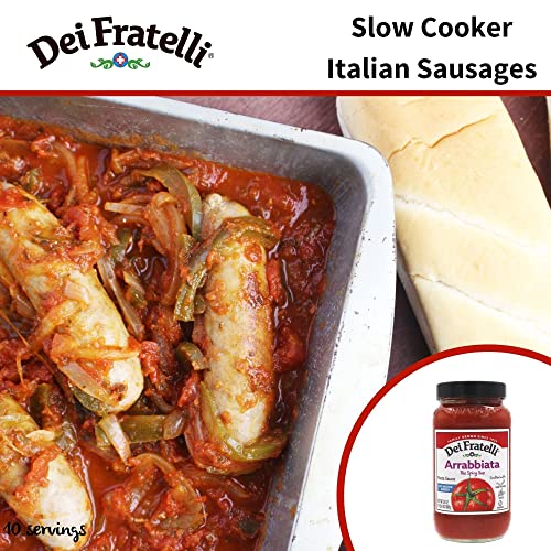 Dei Fratelli Arrabbiata Spicy Pasta Sauce –Vine-Ripened Tomatoes