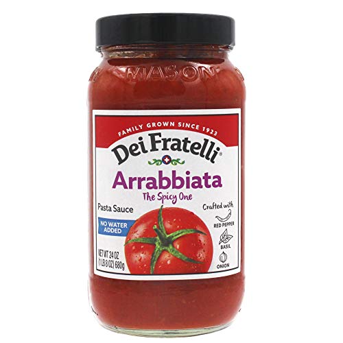 Dei Fratelli Arrabbiata Spicy Pasta Sauce –Vine-Ripened Tomatoes