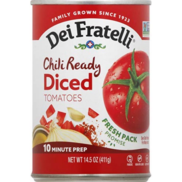 Dei Fratelli Chili Ready Diced Tomatoes - All Natural - 5th Gene...