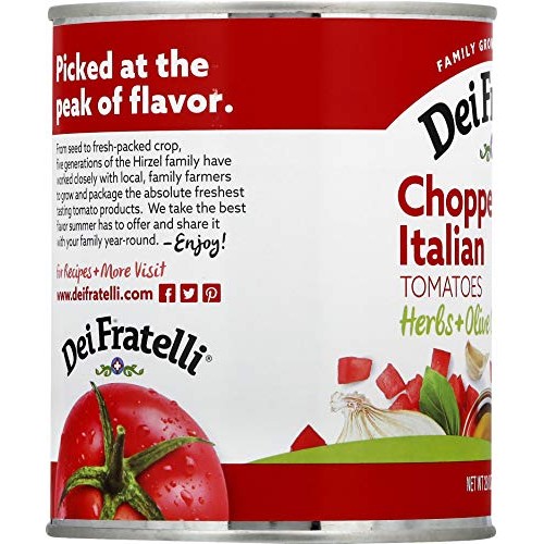 Dei Fratelli Chopped Italian Tomatoes - All Natural - 5Th Genera