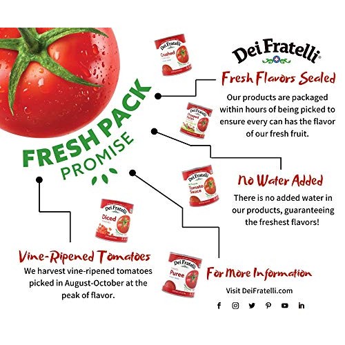 Dei Fratelli Chopped Tomatoes With Onion &Amp; Garlic - All Natural