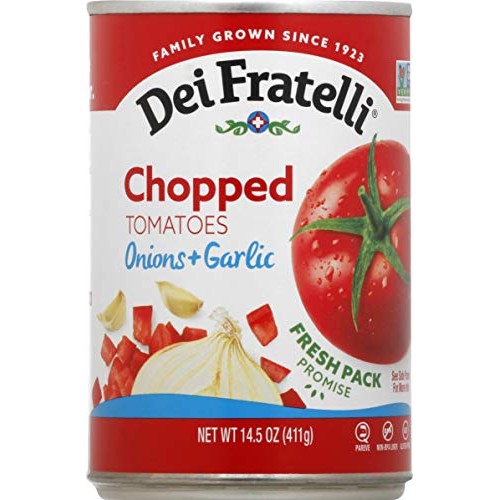 Dei Fratelli Chopped Tomatoes With Onion &Amp; Garlic - All Natural