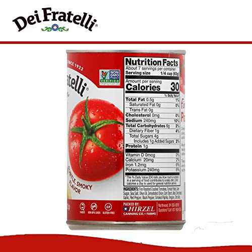 Dei Fratelli Fire Roasted Pizza Sauce - All-Natural Vine-Ripened...