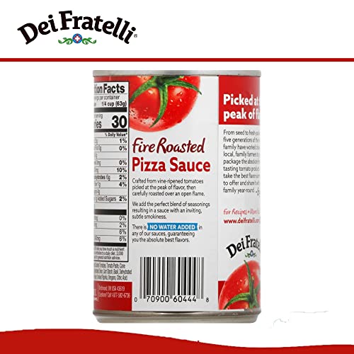 Dei Fratelli Fire Roasted Pizza Sauce - All-Natural Vine-Ripened...