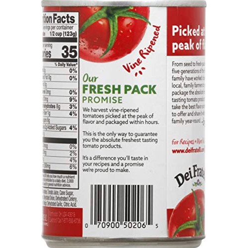 Dei Fratelli Petite Diced Tomatoes With Onion, Celery &Amp; Peppers