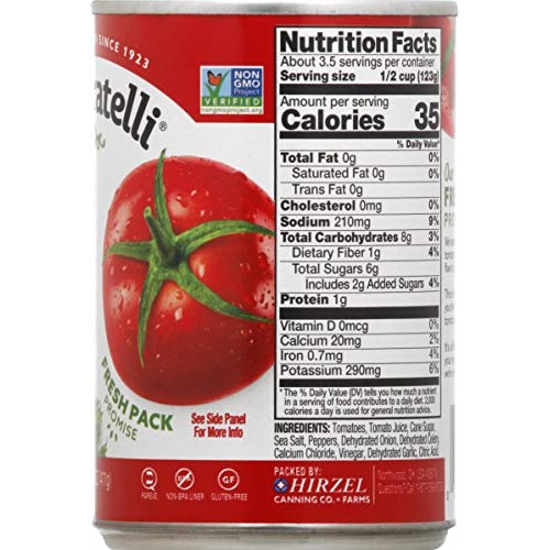 Dei Fratelli Petite Diced Tomatoes With Onion, Celery &Amp; Peppers
