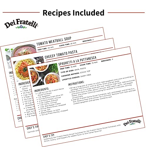 Dei Fratelli Secret Ingredient Tomato Variety Pack - Crushed, Pe