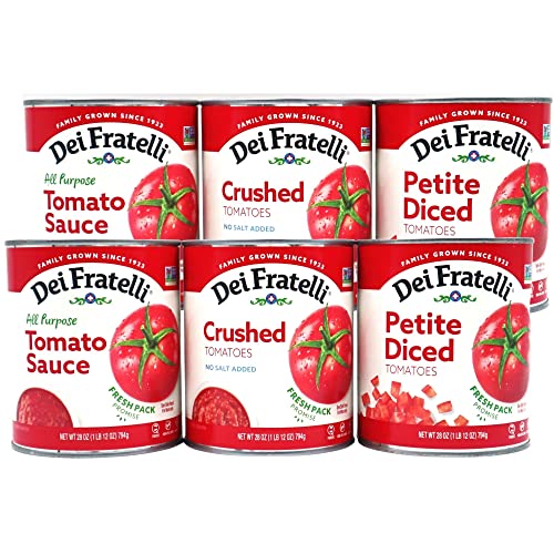 Dei Fratelli Secret Ingredient Tomato Variety Pack - Crushed, Pe