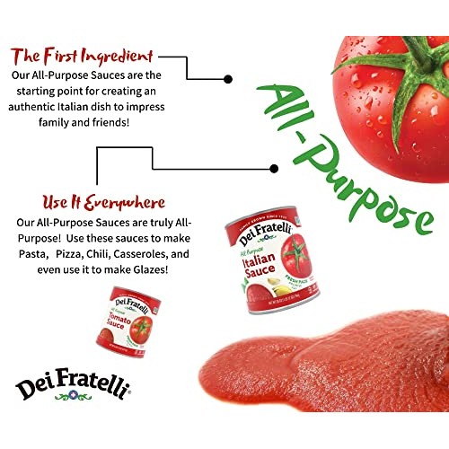 Dei Fratelli Tomato Sauce - All Natural - No Water Added - Never