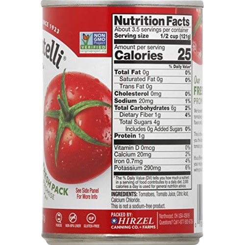 Dei Fratelli - Whole Tomatoes No Salt Added - 14.5Oz - 12 Pack