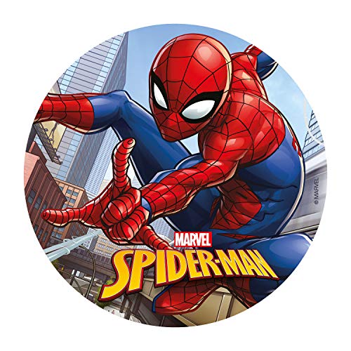 Spiderman Edible Image Cake Topper Wafer Disc 8