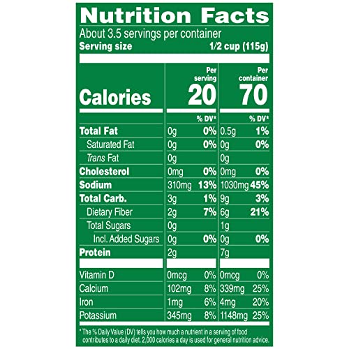 Del Monte Canned Fresh Cut Leaf Spinach With Sea Salt, 13.5 Ounce