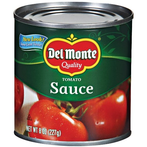 Del Monte Tomato Sauce, 8-Ounce Pack Of 8