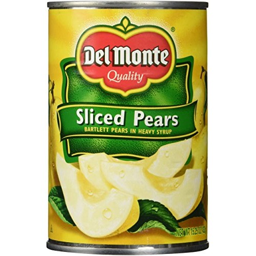 Del Monte, Northwest Sliced Pears, Bartlett Pears In Heavy Syrup