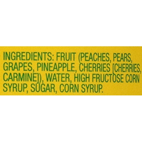 Del Monte Canned Fruit Cocktail In Heavy Syrup, 8.5-Ounce Pack