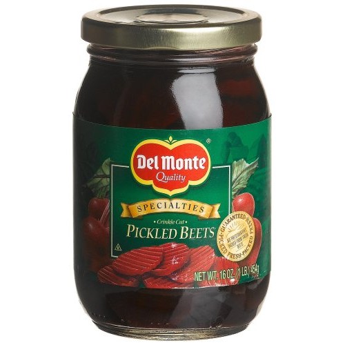 Del Monte Canned Sliced Pickled Beets, 16 Ounce