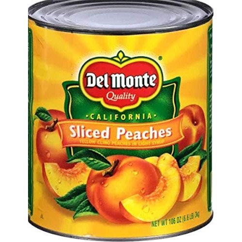 Del Monte Del Monte Lite Sliced Peaches In Extra Light Syrup Net
