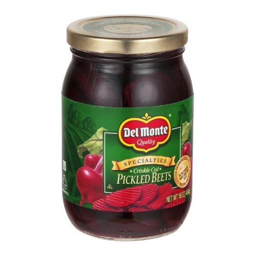 Del Monte Specialties Crinkle Cut Pickled Beets, 16 Oz Pack Of 1