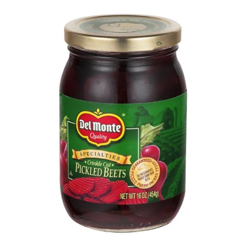 Del Monte Specialties Crinkle Cut Pickled Beets, 16 Oz Pack Of 1
