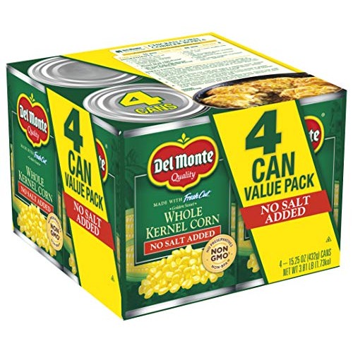 Del Monte Fresh Cut Golden Sweet Whole Kernel Corn With No Added