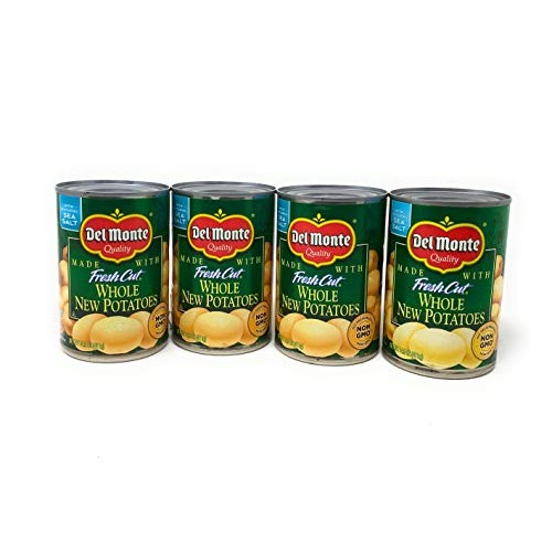 Del Monte Fresh Cut Whole New Potatoes 14.5 Oz ~ 4 Pack