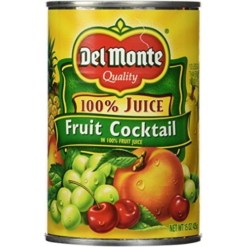 Del Monte Fruit Cocktail In 100% Fruit Juice From Concentrate, 1