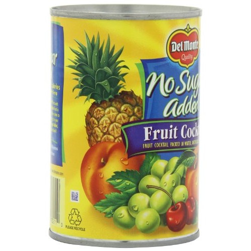 Del Monte Fruit Cocktail Packed In Water, Artificially Sweetened