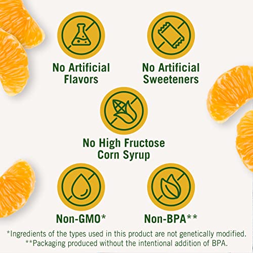 Del Monte Mandarin Orange Fruit Snack Cups In 100% Juice, 12-4Oz