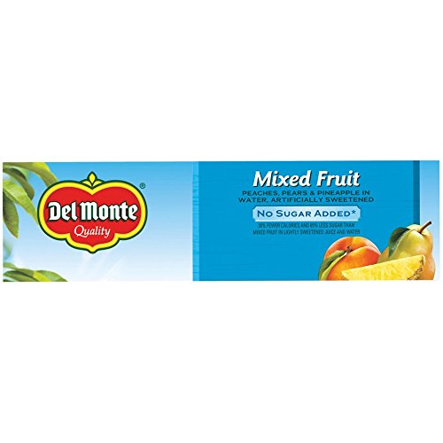 Del Monte Mixed Fruit Snack Cups In Water, No Sugar Added, 4 Oun