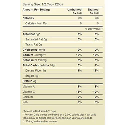 Del Monte Non-Gmo Fresh Cut Sweet Peas W/ Natural Sea Salt 15 Oz