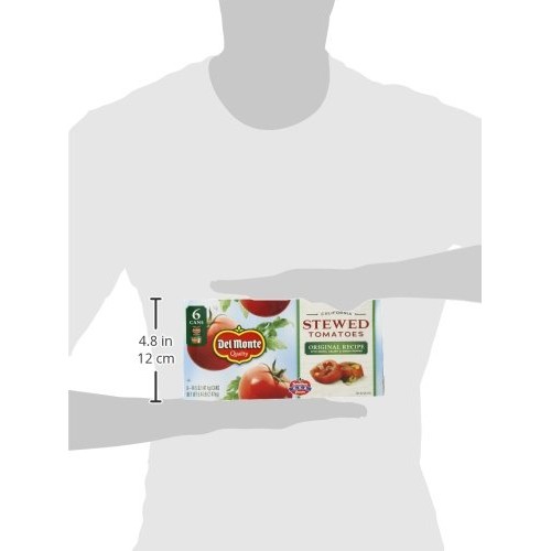 Del Monte Original Recipe Stewed Tomatoes, 14.5 Oz, 6 Count