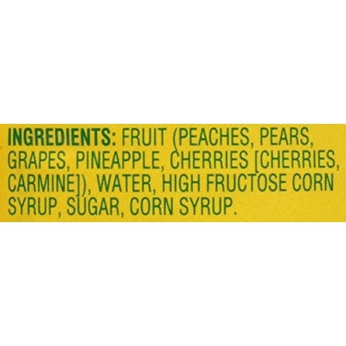 Pack Of 12 Del Monte Canned Fruit Cocktail In Heavy Syrup, 12X