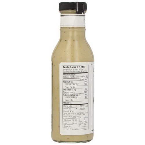 Briannas Asiago Caesar Dressing, 12 Fl Oz