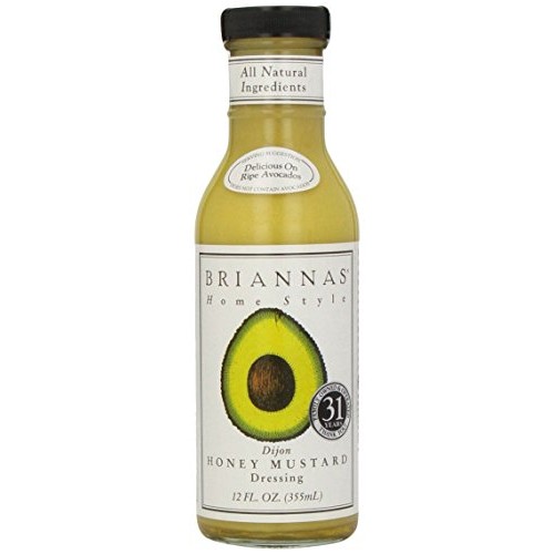 Briannas, Honey Mustard Dijon Dressing, 12 Oz