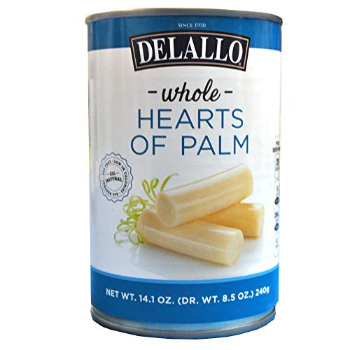 Delallo Whole Hearts Of Palm, 14.1 -Ounce Unit Pack Of 6