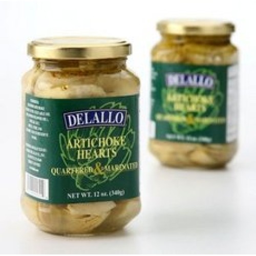 Delallo Marinated Artichoke Heart, 6 Ounce - 12 Per Case.