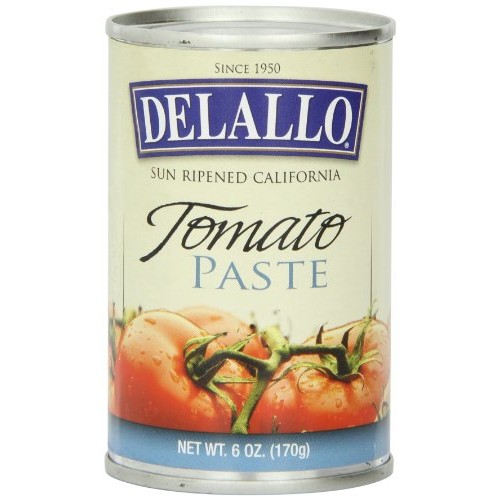 Delallo Tomato Paste, 6 Ounce Pack Of 24