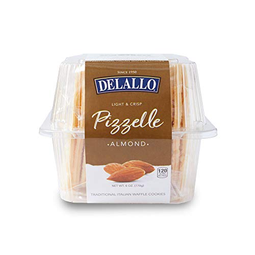 Delallo Almond Pizzelle 6 Oz. 3 Pack