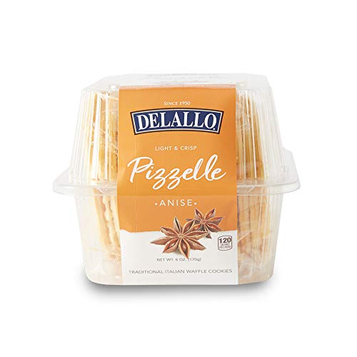Delallo Anise Pizzelle 6 Oz. 2 Pack