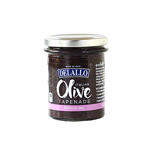 DeLallo Black Olive Tapenade in Oil