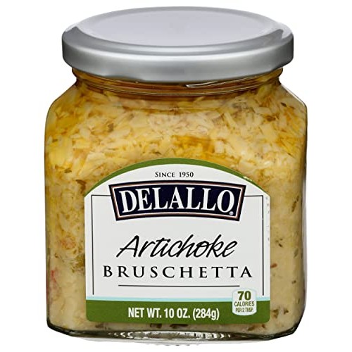 Delallo Bruschetta Artichoke, 10 oz