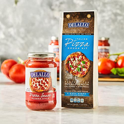 DeLallo Classic Pizzeria-Style Pizza Sauce, 14oz Jar