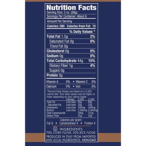 Delallo Gluten Free Corn &Amp; Rice Pasta Orzo No.65 -- 12 Oz - 2 Pc