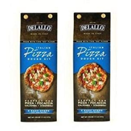 Delallo Italian Pizza Dough Kit Pack Of 2