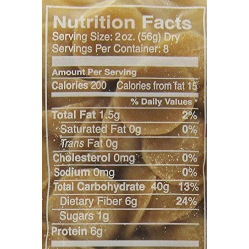 Delallo Organic Ww Orecchiette, 1-Pound Pack Of 8