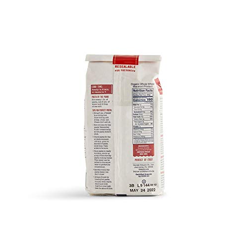 Delallo Orzo Whole Wheat Pasta, 16-Ounce Pack Of 16