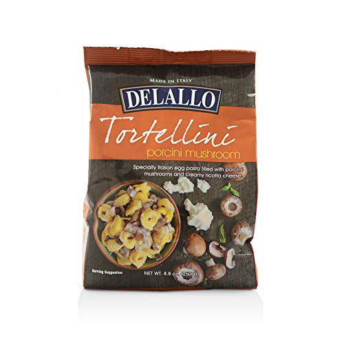 Delallo Ricotta &Amp; Mushroom Tortellini Filled Pasta 8.8 Oz. Pack